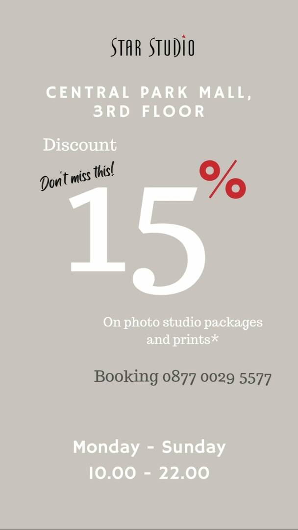 Opening Discount - Cabang Central Park